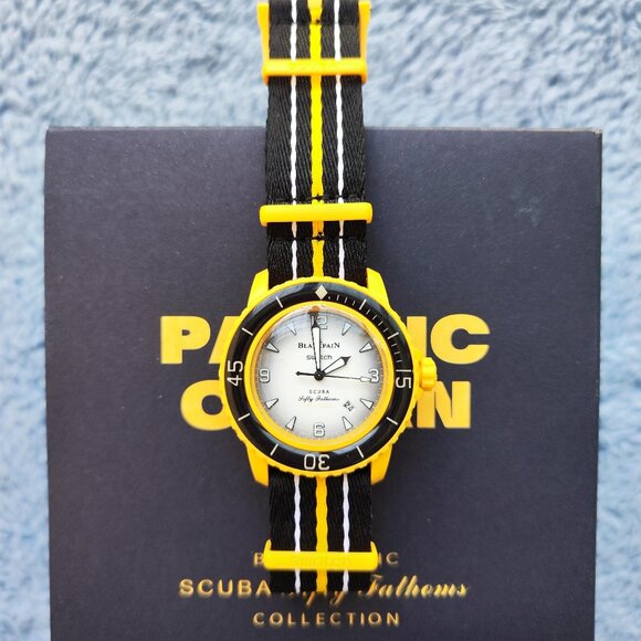 Swatch X Blancpain FIFTY FATHOMS PACIFIC OCEAN
